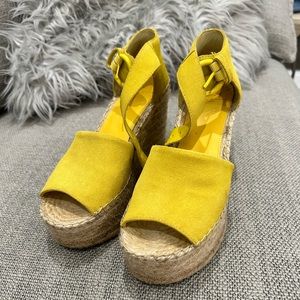 Marc Fisher LTD Espadrille Platform Wedge Woman size 8